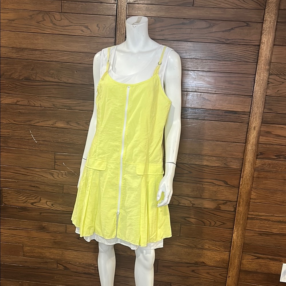 Yellow Sleeveless Dress